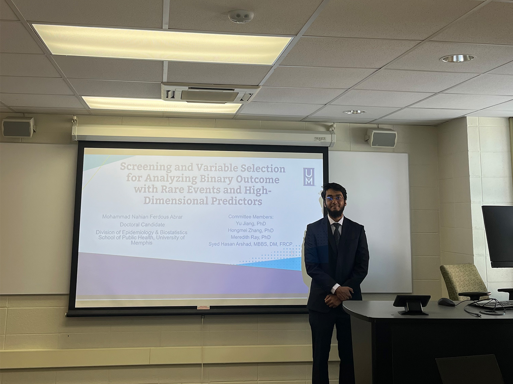 Nahian's dissertation defense
